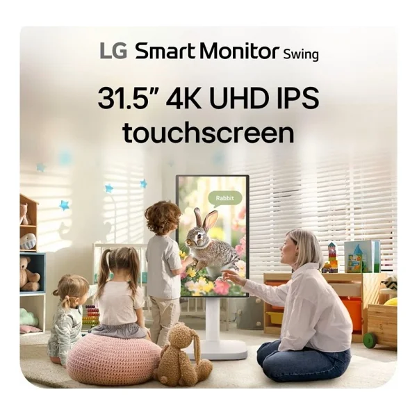 Lg Swing 32u889sa-W 31.5" 5 Ms 4K Pivot Ips 60 Hz Monitör - Görsel 10