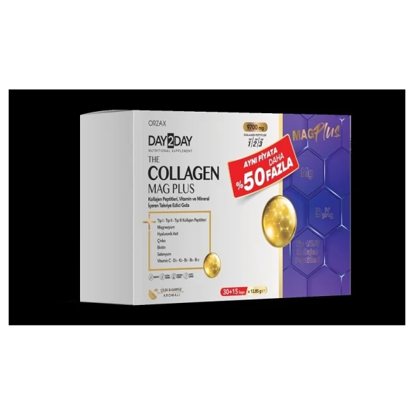 Day2day The Collagen Mag Plus 45 Saşe - Görsel 5