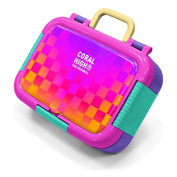 Coral High 39101 Lavanta Kamuflaj Desenli Çelik Beslenme Kutusu - Görsel 8