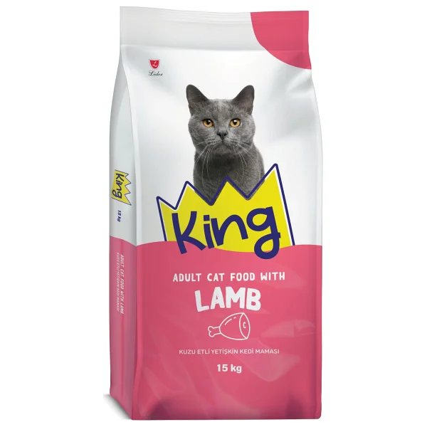 Lider King Kuzu Etli Pirinçli 15 Kg Yetişkin Kedi Maması - Görsel 5