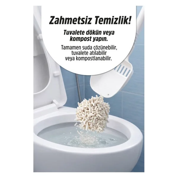 Reflex Plus Bebek Pudrası Kokulu 7 Lt Tofu Kedi Kumu - Görsel 5