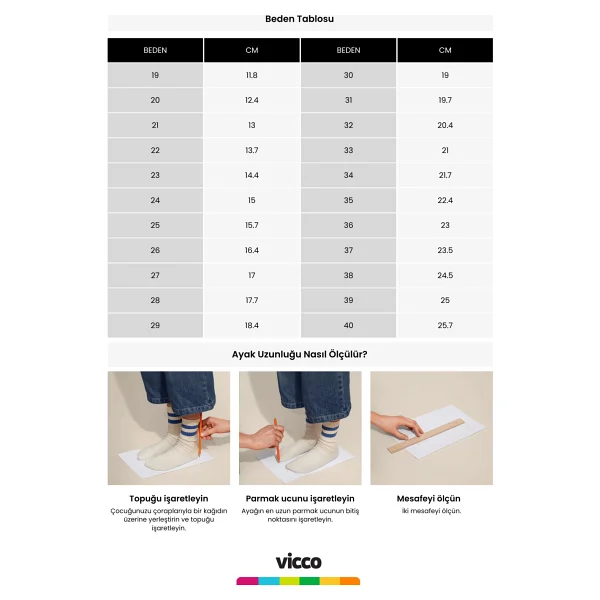 Vicco Sara Pudra Çocuk Sandalet - Görsel 5