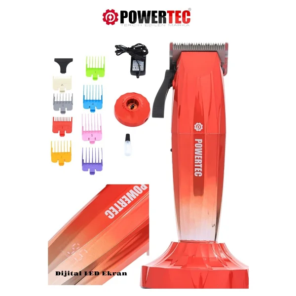 Powertec Tr-8800 Sakal Ve Saç Kesme Makinesi - Görsel 10
