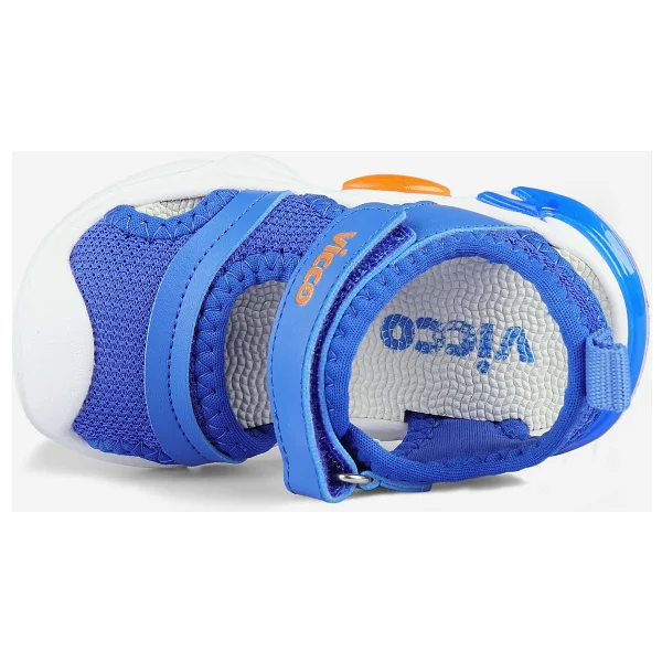 Vicco Soft Işıklı Saks Mavi Bebek Sandalet - Görsel 3
