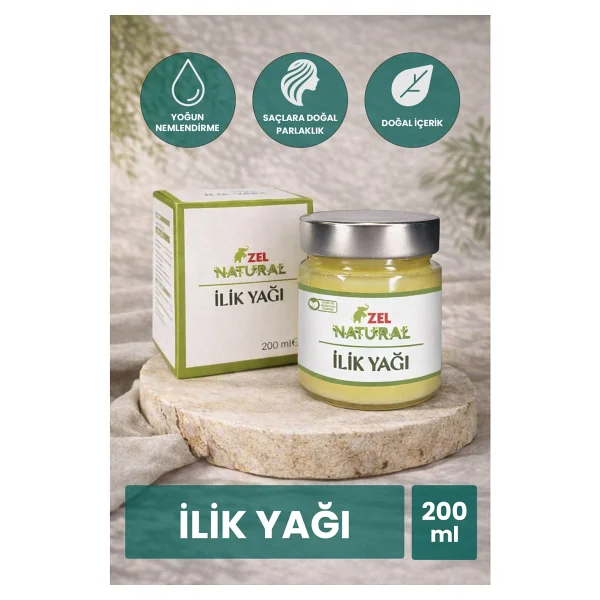 Zel Natural İlik Yağı 200 Ml - Görsel 4