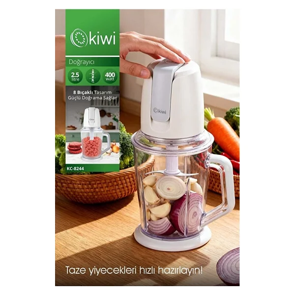 Kiwi Kc 8209 Doğrayıcı 450 W Rondo - Görsel 9