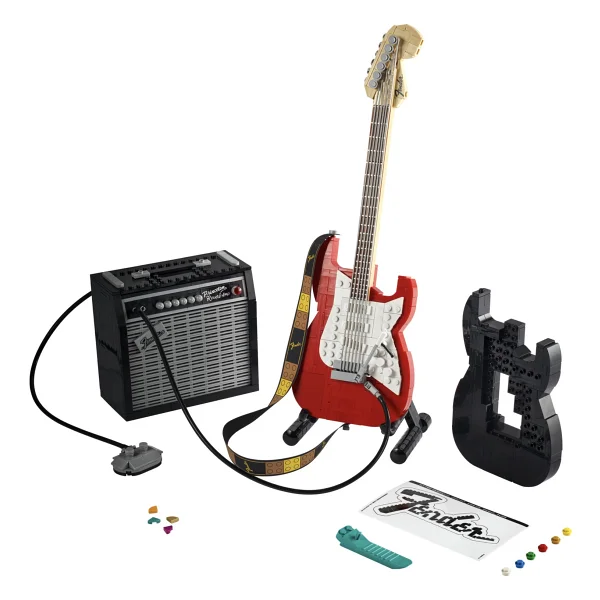 Lego 21329 Ideas Fender Stratocaster - Görsel 6