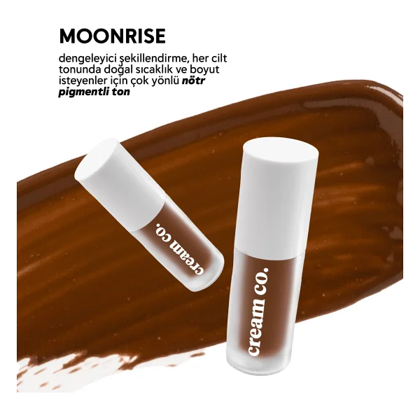 Cream Co. Glow Sculpt Moonrise Likit Bronzer - Görsel 3