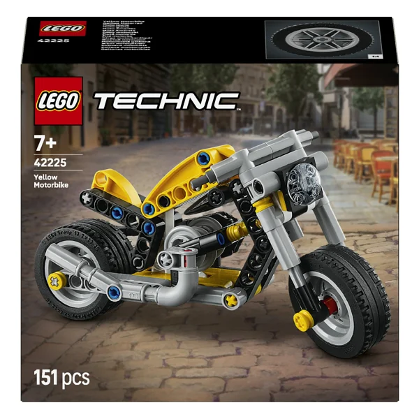 Lego 42225 Technic Sarı Motosiklet - Görsel 4