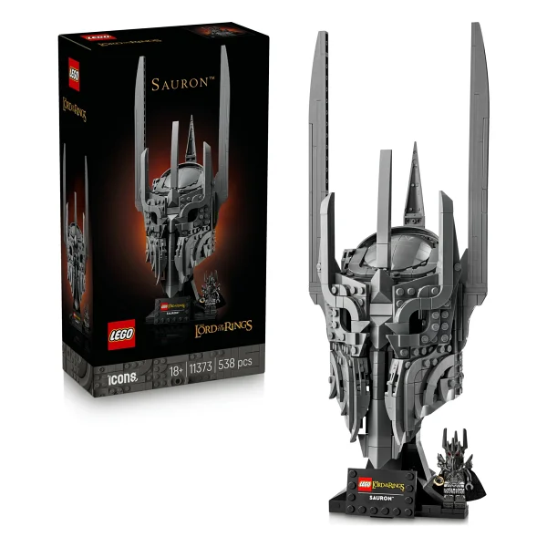 Lego 11373 Icons Yüzüklerin Efendisi Sauron'un Miğferi - Görsel 10