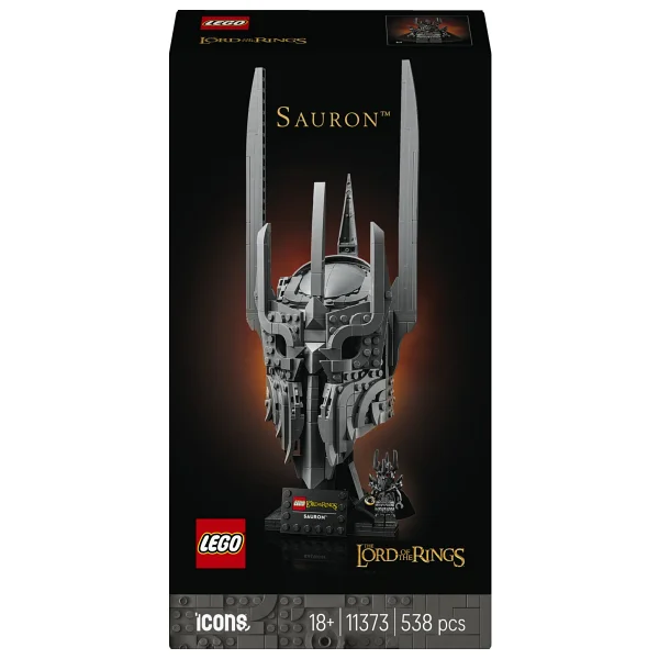Lego 11373 Icons Yüzüklerin Efendisi Sauron'un Miğferi - Görsel 3