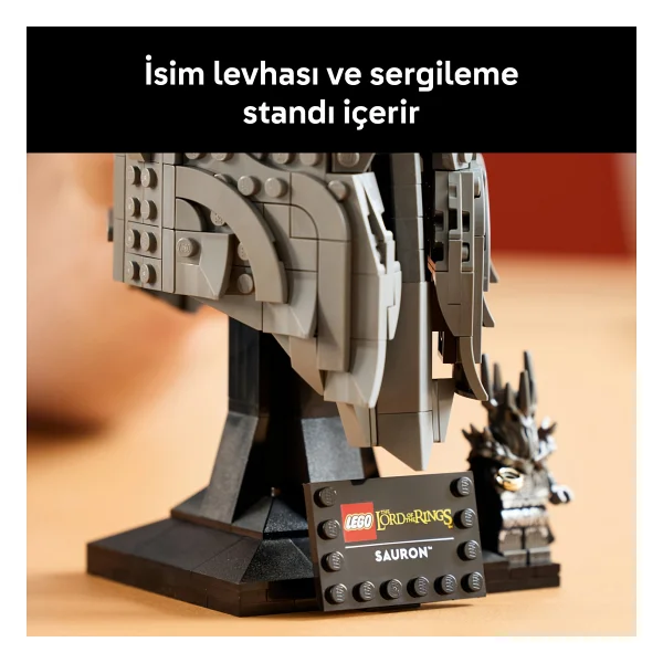 Lego 11373 Icons Yüzüklerin Efendisi Sauron'un Miğferi - Görsel 7