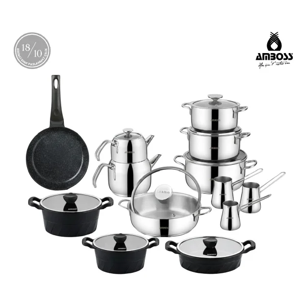 Amboss Kuvars Cool 21 Parça Premium Çeyiz Seti - Görsel 2