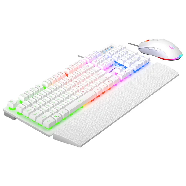Rampage Km-Rx7 Fortuna V2 Kablolu Oyuncu Klavye Mouse Seti - Görsel 3