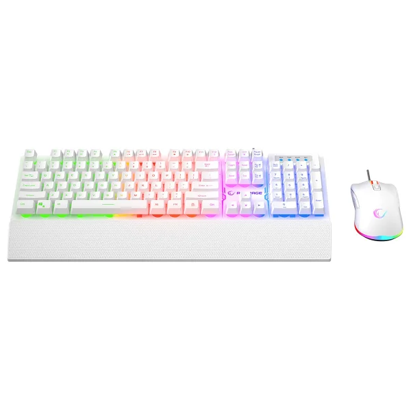 Rampage Km-Rx7 Fortuna V2 Kablolu Oyuncu Klavye Mouse Seti - Görsel 4