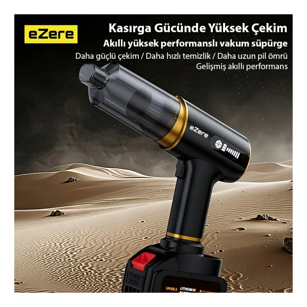 Ezere St-6609c Üflemeli Araç Süpürgesi - Görsel 2
