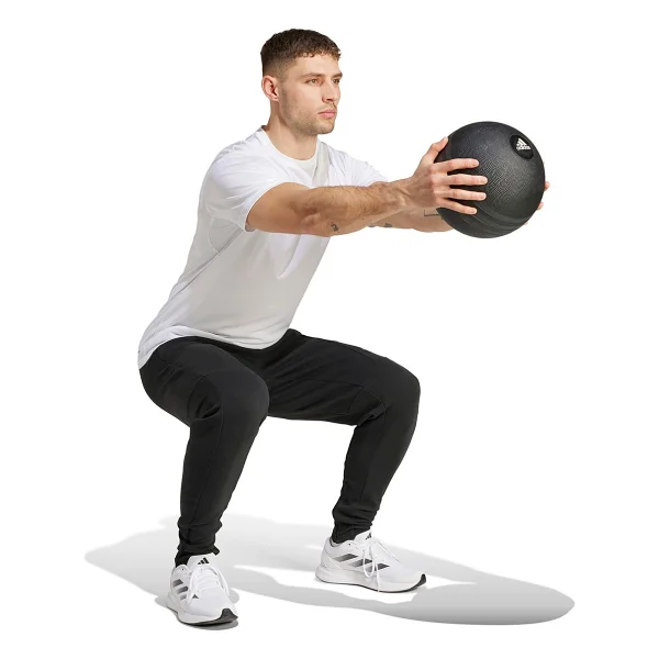 Adidas Designed For Training Spaceknit Iy1117 Siyah Erkek Eşofman Altı - Görsel 3