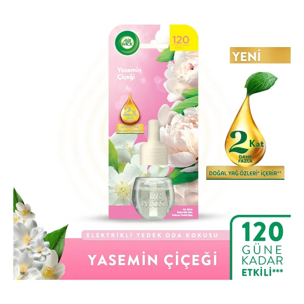 Air Wick Elektrikli Yedek Oda Kokusu Başlığı Yasemin Çiçeği - Görsel 2