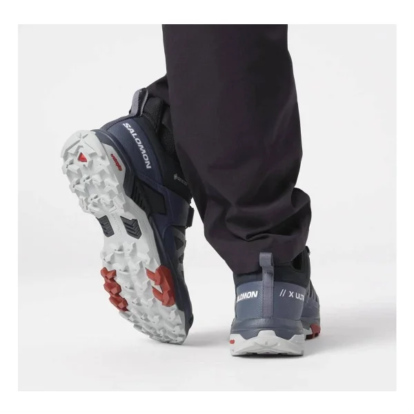 Salomon X Ultra 4 Gore-Tex L47376500 Mavi-Siyah Erkek Outdoor Ayakkabı - Görsel 7