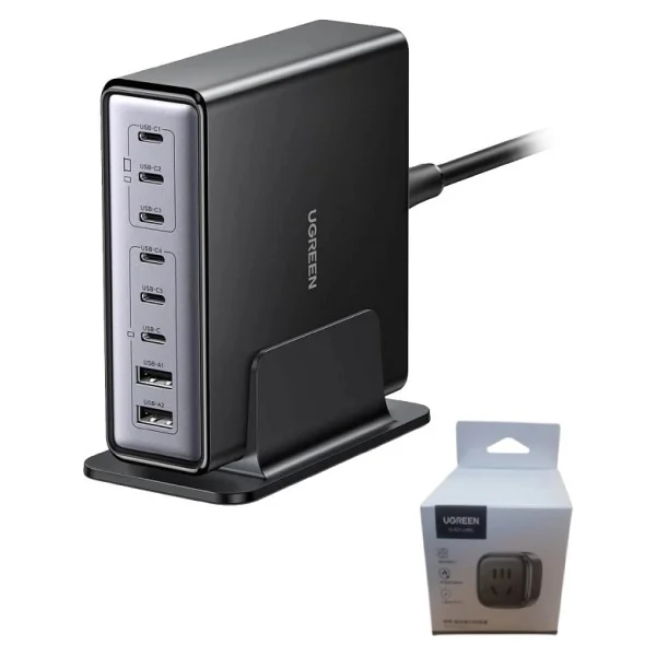 Ugreen Nexode Zapix 200 W Hızlı Şarj Adaptörü - Görsel 5