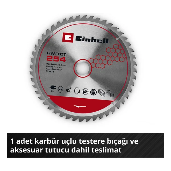 Einhell Te-Ts 10 T Tezgah Daire Testere - Görsel 6