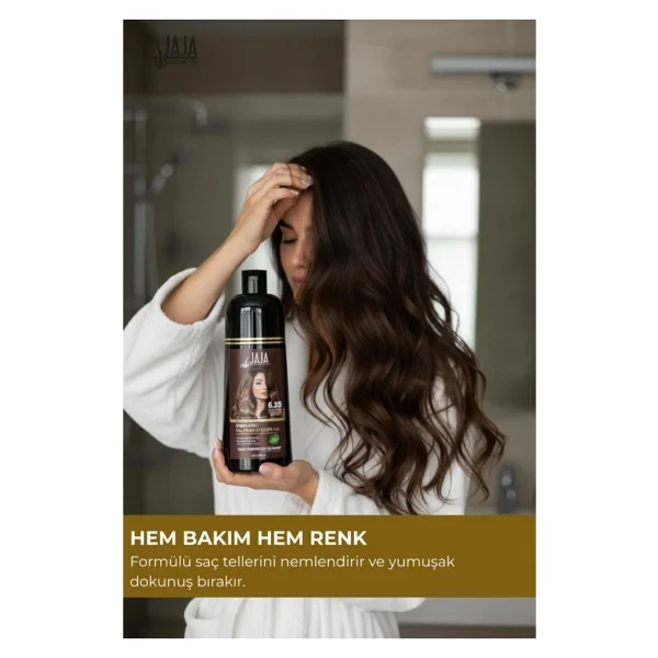 Jaja 6.35 Çikolata Kahve Beyaz Kapatıcı 300 Ml Şampuan - Görsel 4