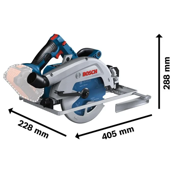 Bosch Gks 18v-68 Gc Daire Testere - Görsel 2