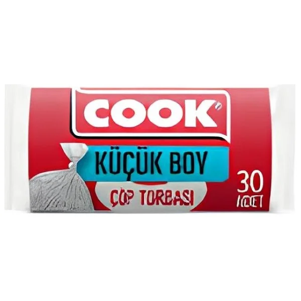 Cook Küçük Boy Çöp Poşeti 30'lu - Görsel 2
