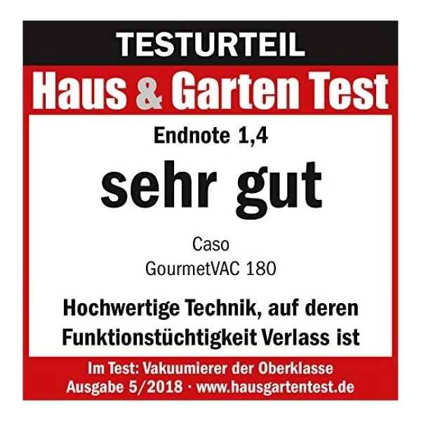 Caso Cao Gourmetvac 180 Vakum Makinesi - Görsel 3