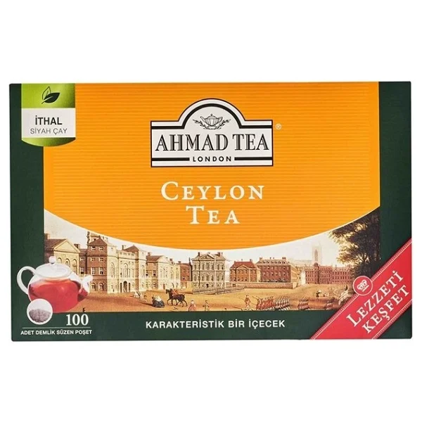 Ahmad Tea Ceylon 100'lü Demlik Poşet Çay - Görsel 3