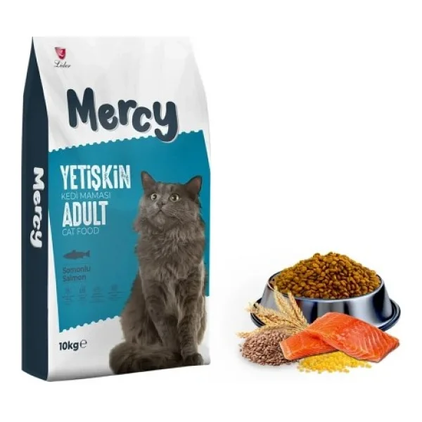 Mercy 10 Kg Somonlu Yetişkin Kedi Maması Ekonomik Segmentte Yüksek Lezzet Sunar - Görsel 7