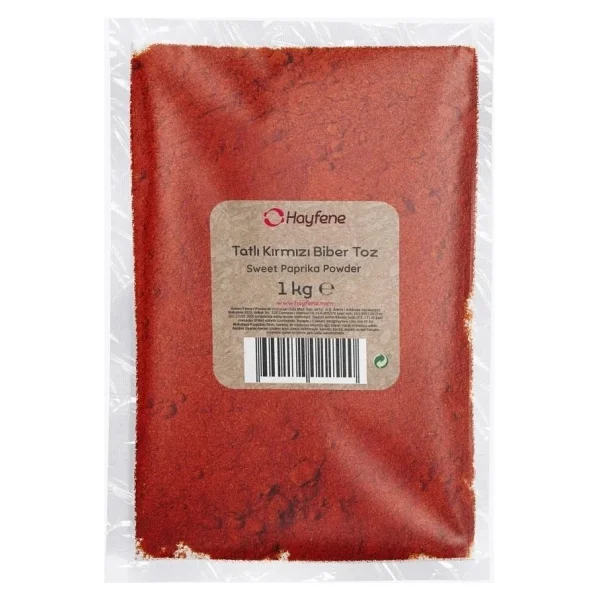 Hayfene Tatlı Kırmızı Biber - 1 Kg - Görsel 2