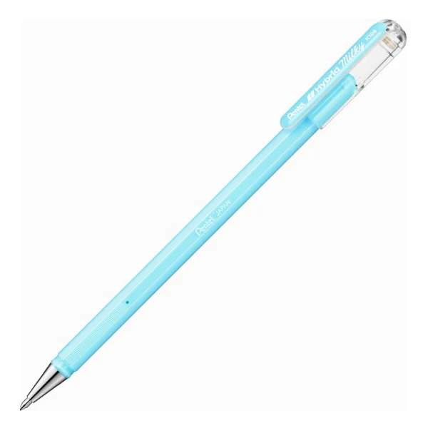 Pentel Hybrid Milky 0.8mm Pastel Jel Kalem - Görsel 4