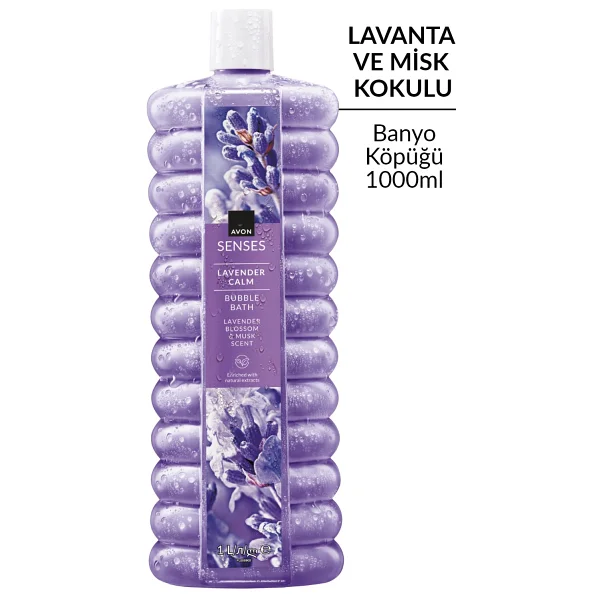 Avon Lavanta Kokulu 1000 Ml 3 Adet Banyo Köpüğü - Görsel 3