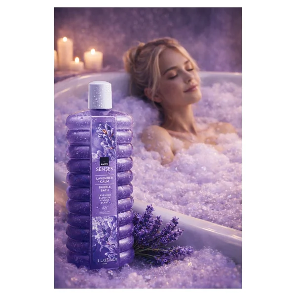 Avon Lavanta Kokulu 1000 Ml 3 Adet Banyo Köpüğü - Görsel 4