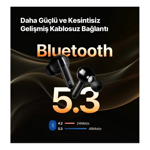 Ttec Airbeat Switch 2km152s TWS Siyah Kulak İçi Bluetooth Kulaklık - Görsel 5