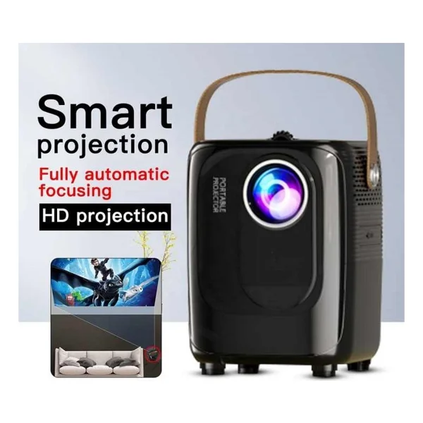 Torima T11 Siyah Wi-Fi Android LED Projeksiyon Cihazı - Görsel 2