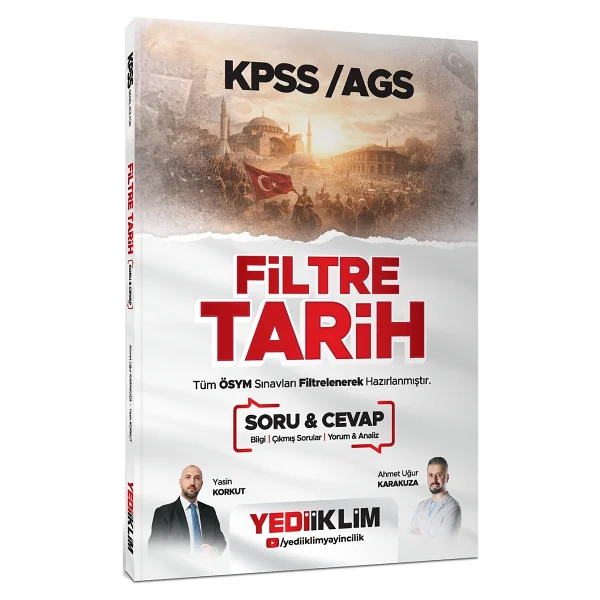 Yediiklim Yayınları 2026 Kpss-Ags Filtre Tarih Soru Cevap - Görsel 3