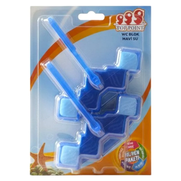Top Point Wc Blok Mavi Su 2x50 Gr - Görsel 2