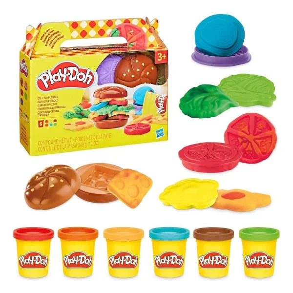 Play-Doh Grill Fun Oyun Seti G1614 - Görsel 6