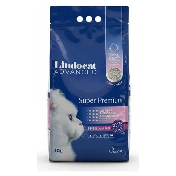 Lindo Cat Advanced Extra Strong Bebek Pudrası Kokulu 10 Lt Kedi Kumu - Görsel 6