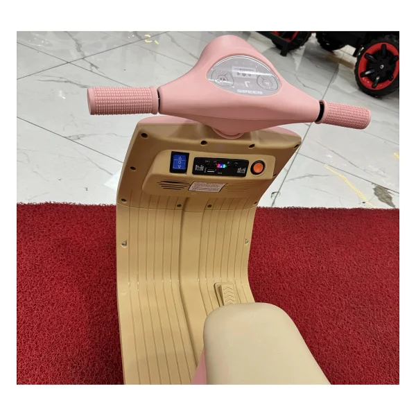 12 Volt Akülü Motor Vespa - Görsel 2