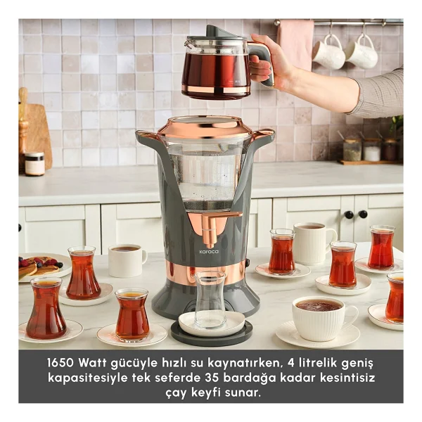 Karaca Maxiva 1651 Elektrikli Semaver - Görsel 3