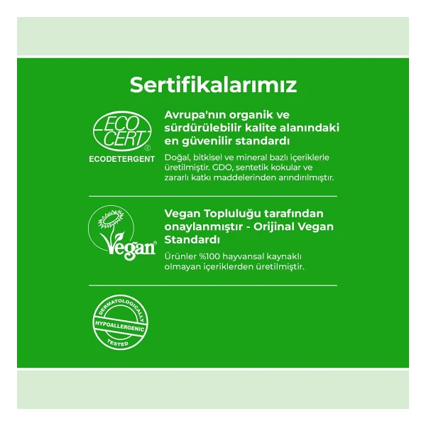 Just Green Organic Baby Çamaşır Deterjanı 1500 Ml - Görsel 4