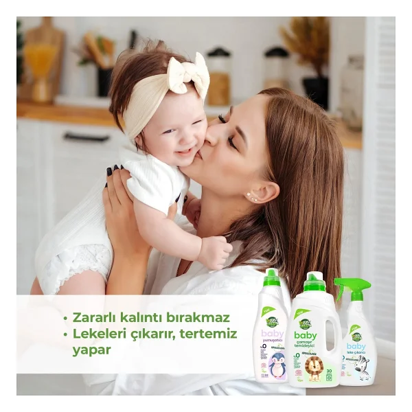 Just Green Organic Baby Çamaşır Deterjanı 1500 Ml - Görsel 8