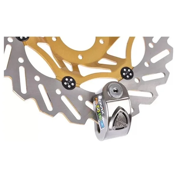Kovix Kd6-Bm 6 Mm 120 Db Alarmlı Gri Disk Kilidi - Görsel 4