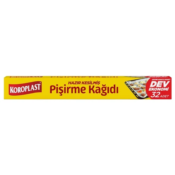 Koroplast Hazır Kesilmiş Pişirme Kağıdı 32'li - Görsel 2