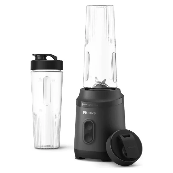 Philips Blend & Go 3000 Serisi Mini Smoothie Blender - 350w, 0,6l Taşınabilir Şişe, Paslanmaz Çelik - Çok Renkli - Görsel 3
