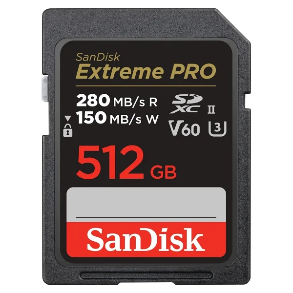Sandisk 512 GB Sdxc Extreme Pro 280 MB /S Uhs-Iı V60 Sd Kart - Görsel 4