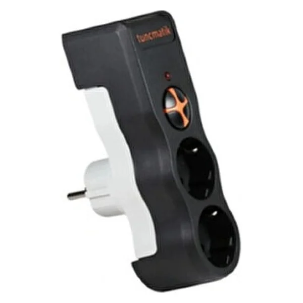 Tunçmatik Powersurge 2 Tsk5081 525 Joule Kablosuz Siyah 2'li Akım Korumalı Priz - Görsel 2